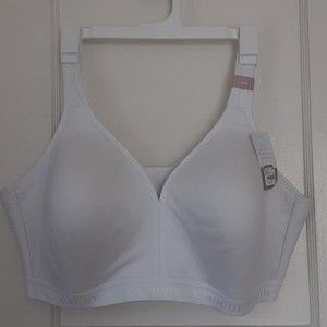 Cacique 46DD White Bra Lane Bryant NWT